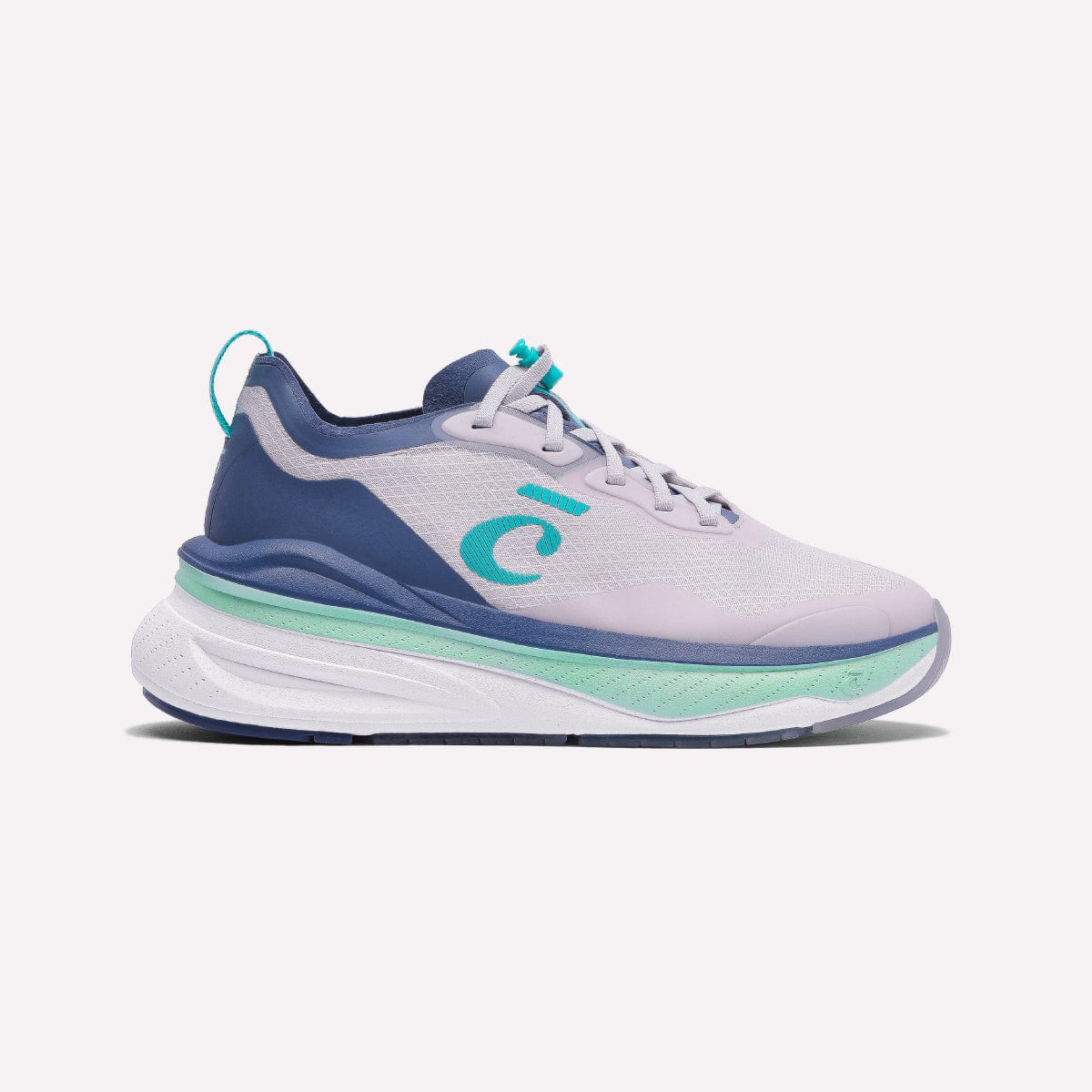 Women’s Alto – Cloud Grey / Aqua Blue